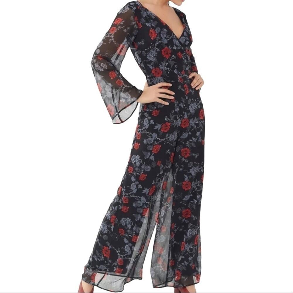 Ali & Jay Women’s Only Wish Floral Jumpsuit Size Small New With Tags